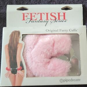 Pink Furry Handcuffs